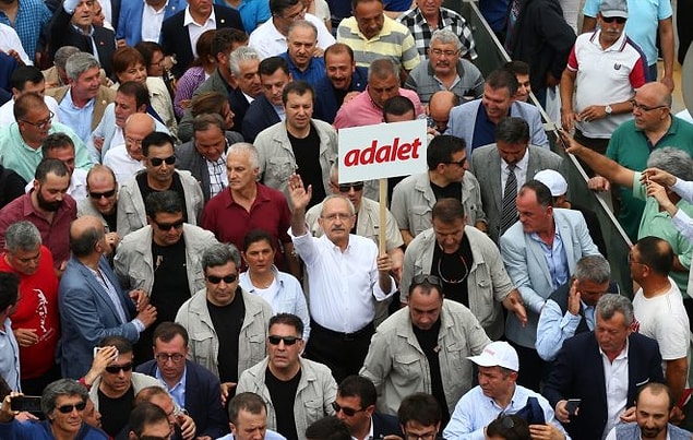 #AdaletYürüyüşü'nün sosyal medyaya yansımaları