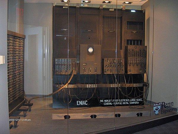 1940's ENIAC Modelleri