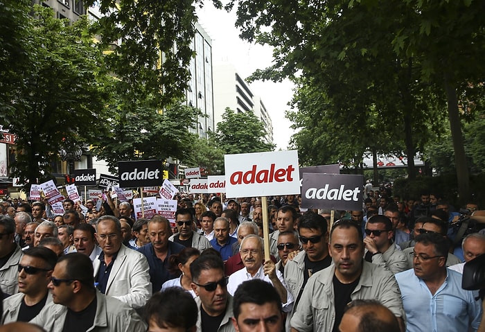 İstikâmet İstanbul: Fotoğraflarla CHP'nin Başlattığı 'Adalet Yürüyüşü'
