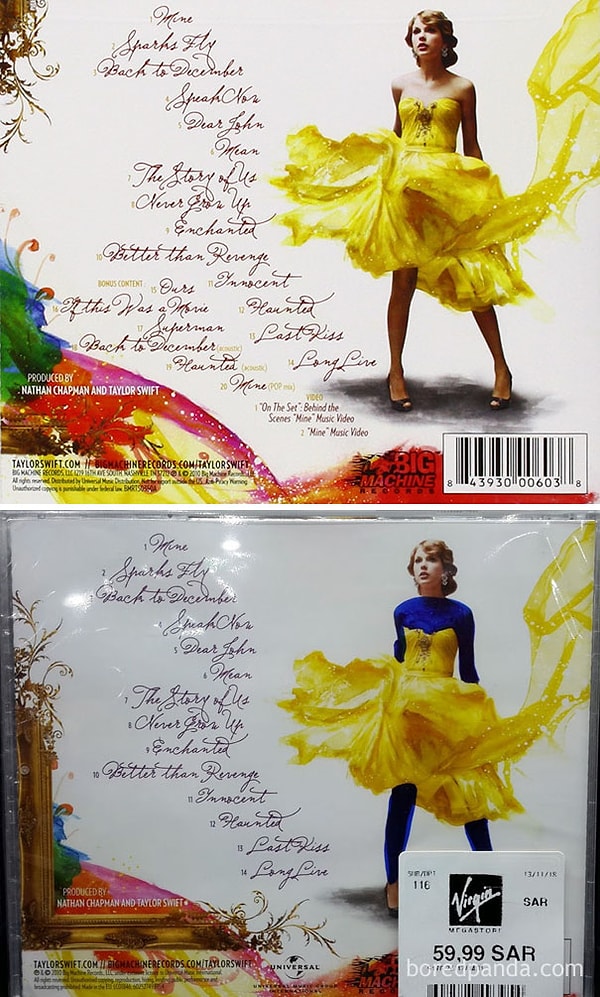 24. Тейлор Свифт, альбом "Speak now"