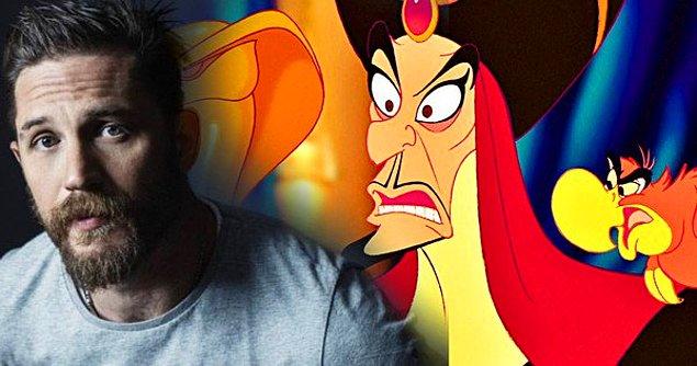 10. Tom Hardy Disney’in "Aladdin" filminde Jafar’ı canlandırabilir!