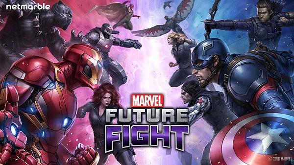 2. Süper kahraman oyunlarını seven MARVEL hayranları için; Aksiyon RPG tarzı MARVEL Future Fight