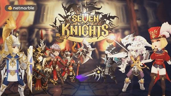 3. Yüzlerce kahraman arasından kendi şövalyelerinizi yetiştirebileceğiniz oyun: Seven Knights