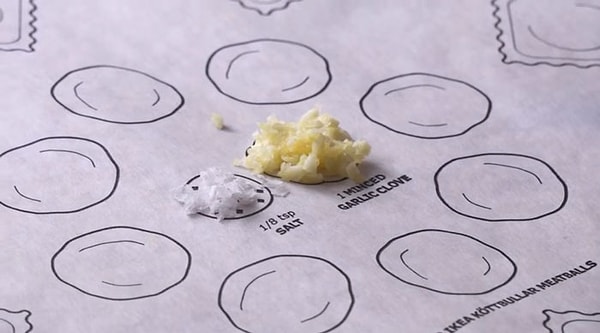 Соль, чеснок...