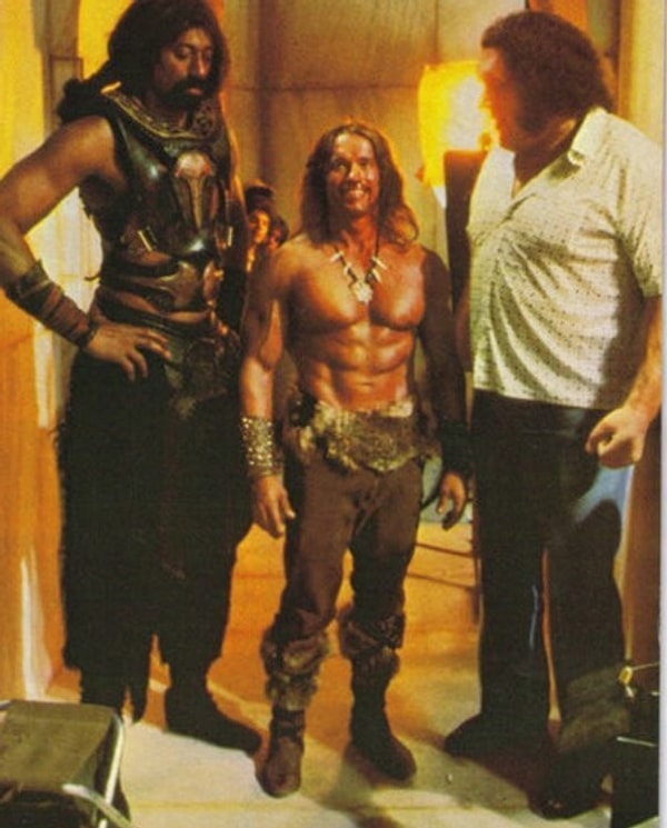 15. Андре снимался в "Конане-разрушителе" вместе с Арнольдом Шварценеггером и Уилтом Чемберленом