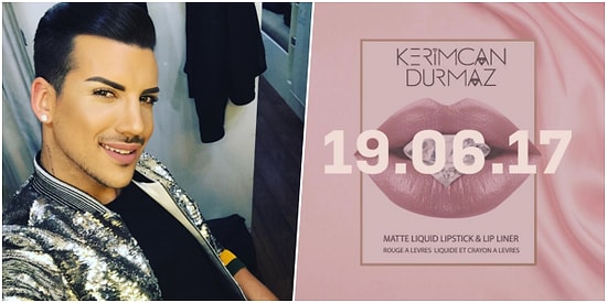 Şimdi Kylie Jenner Düşünsün! Kerimcan Durmaz Kendi Adını Verdiği Kozmetik Ürünleriyle Geliyor!