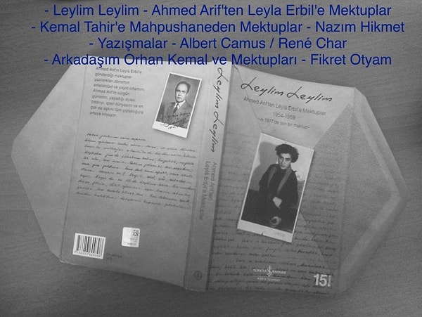 9. Yazarların birbirlerine yazdığı mektuplardan oluşan kitaplar.