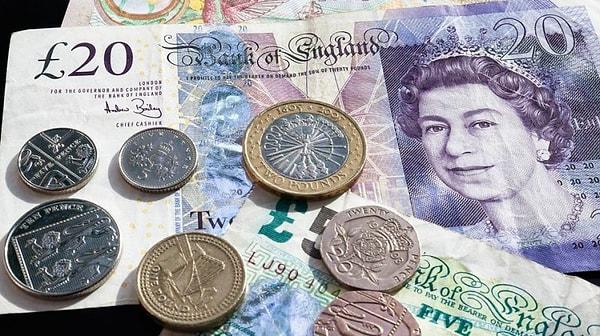 5. İngiliz pound’ı halen kullanımda olan en eski para birimi. 1200 yıldan uzun süredir kullanımda.