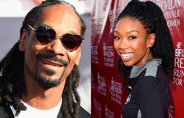 10. 90'ların popüler ismi Brandy, Snoop Dogg'un kuzenidir.