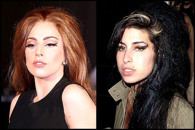 11. Lady Gaga, Amy Winehouse ile karıştırılmamak için saçını sarıya boyatmıştır.