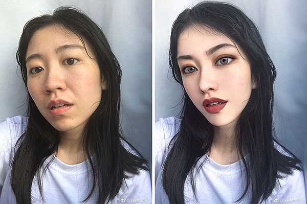 3. В китайских социальных сетях ее называют "Святая Фотошопа".