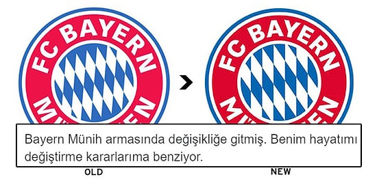 Bayern Münih'in Devrim Niteliğindeki Logo Değişimini Mizahla Yorumlayan 13 Kişi
