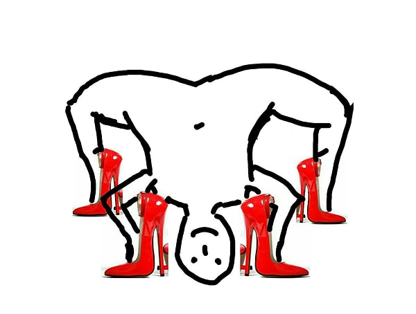 5. История началась с поста в Твиттере одной японки, которая рассказала, что купила такие туфли, но не имеет ни малейшего понятия о том, как их носить...