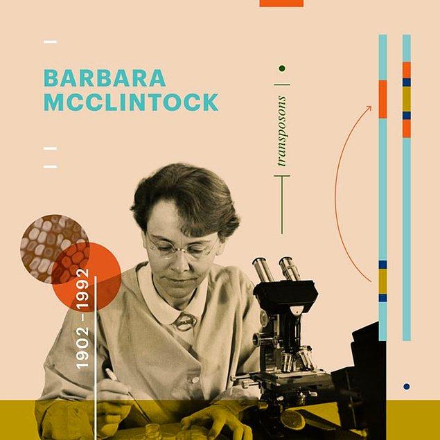 8. Genlerin dahisi Barbara McClintock.