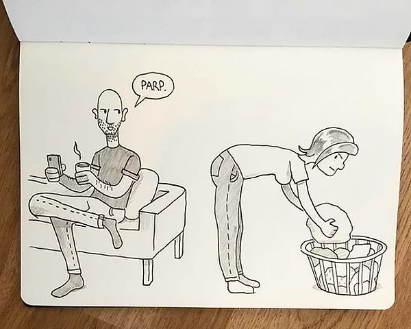 17. Я издаю звук "пука", когда Келли наклоняется:)