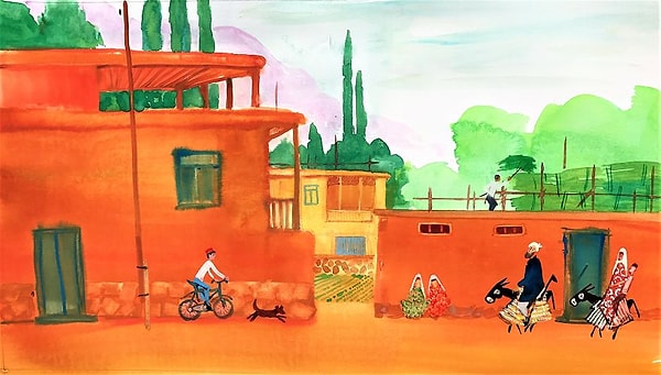 3. Кишлак - деревня в горах Таджикистана