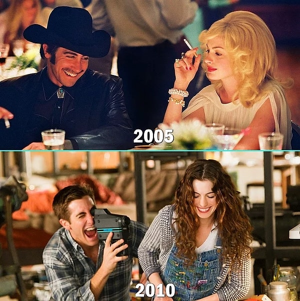 5. Джейк Джилленхол и Энн Хэтэуэй