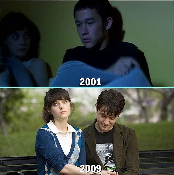 17. Зоуи Дешанель и Джозеф Гордон-Левитт