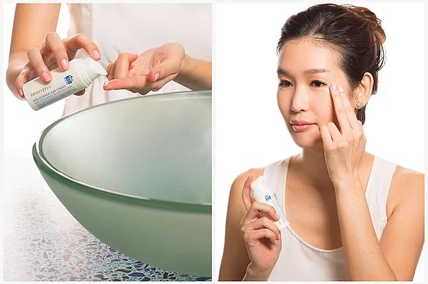 8. шаг: крем для глаз