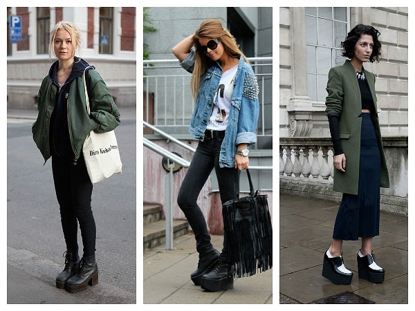 23. Обувь на платформе