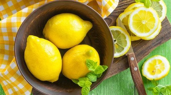 1. C vitamini deposu limon.