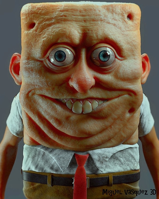 Sünger Bob Kare Pantolon dediğimiz, bağrımıza bastığımız Sponge Bob'ın geldiği son duruma bakın: