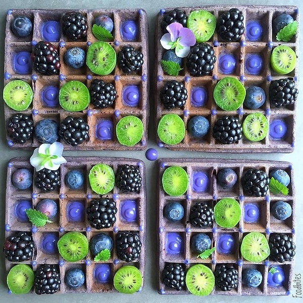 15. Фруктовые вафли