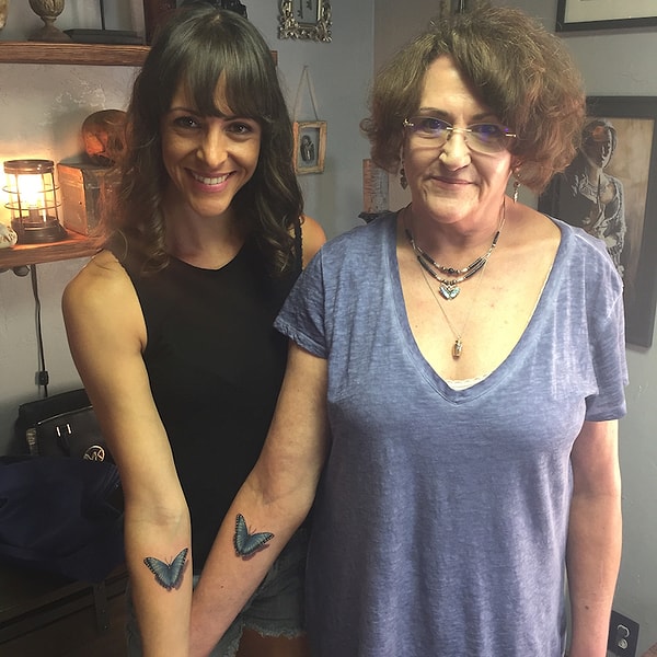 11. Две бабочки