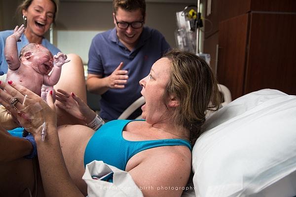 13. Sürpriz olsun diye ultrasona girmeyen Crouch ailesine 50 yıl aradan sonra gelen ilk erkek bebek ve elbette yarattığı şaşkınlık 👶