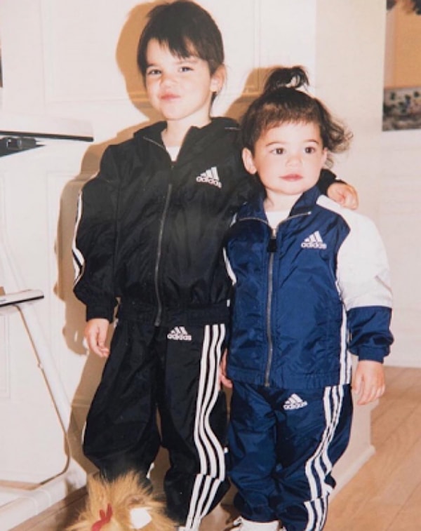 1. Интересоваться модой малышка Кайли начала ещё с малых лет