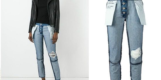 Джинсы шиворот-навыворот: глупый писк моды или тренд будущей осени?