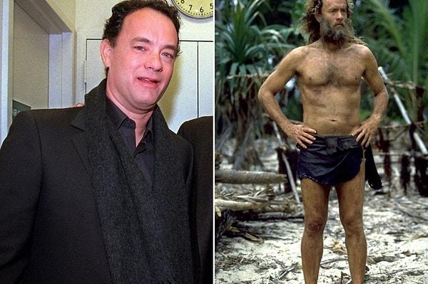 4. Tom Hanks, 'Yeni Hayat' filmi için 23 kilo verdi.