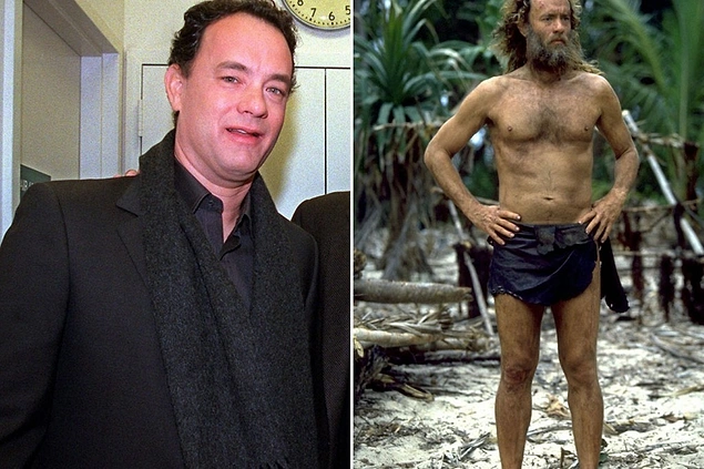Tom Hanks, 'Yeni Hayat' filmi için 23 kilo verdi.
