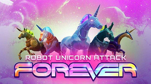 17. Robot Unicorn Attack Forever