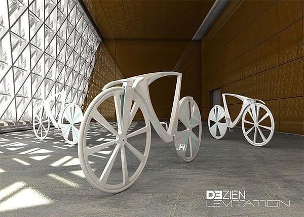 7. Geleceğin yüksek teknolojili bisikletilerine bir bakış: Dezien.