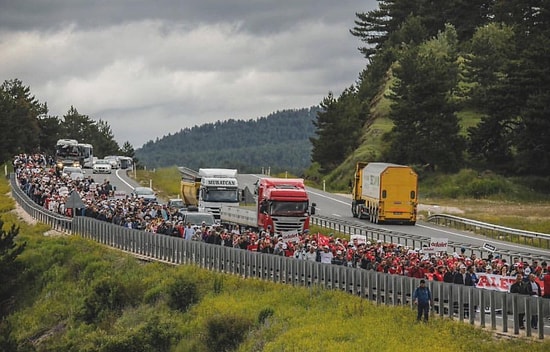 Öne Çıkan Başlıklar ve Fotoğraflar ile Adalet Yürüyüşü'nde 8'inci Gün