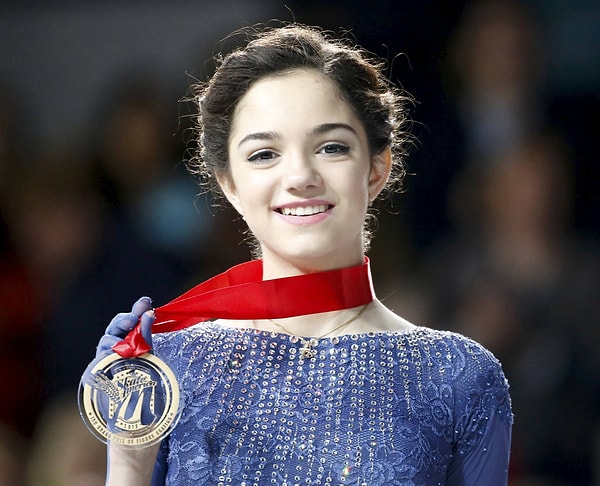 1. Евгения Медведева - одиночное фигурное катание