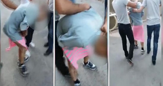 Torbacılık Yaptığı İddiasıyla Bir Kişiye Etek Giydirip Döve Döve Sokakta Dolaştırdılar