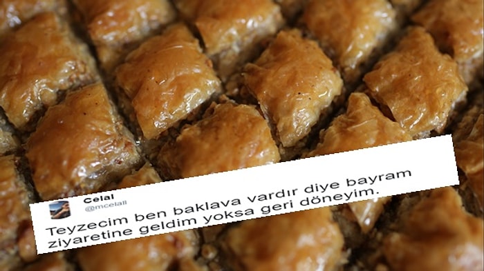 Bayramı Bayram Yapan "Baklavayı" Diline Dolayarak Güldürmüş 15 Kişi