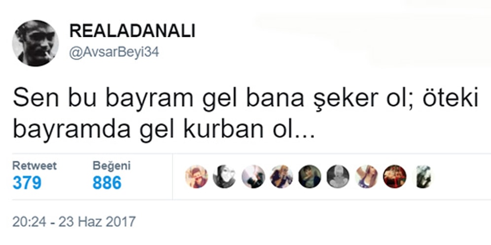 Bayrama Özel Şeker Paylaşımlarıyla Bize Mizah Harçlığımızı Vermiş 15 Kişi