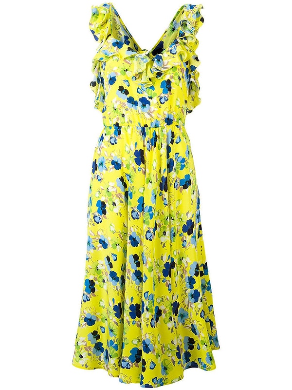 6. Яркое платье