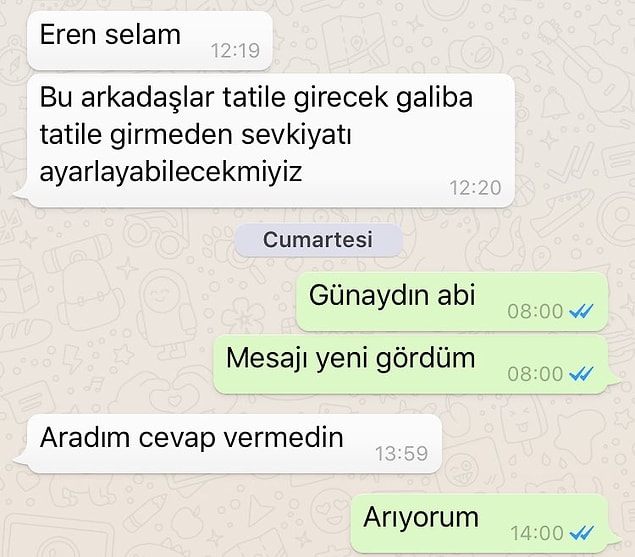 Bu da bonus: Zamanla değişen iş ilişkisi 😁