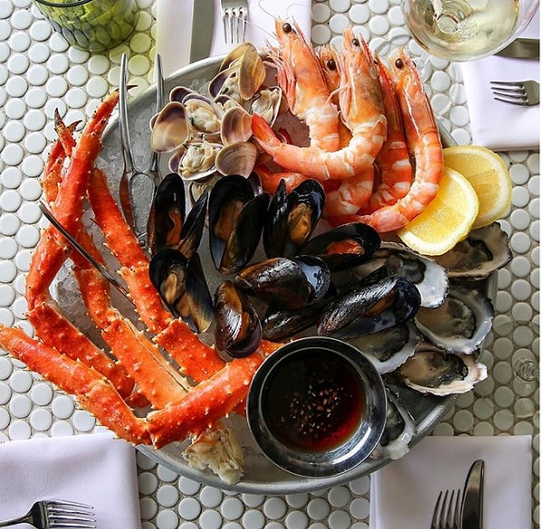 3. Какие морепродукты!