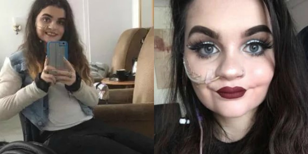 Визажист, которая питается через трубочку, вдохновляет всех здоровых девушек