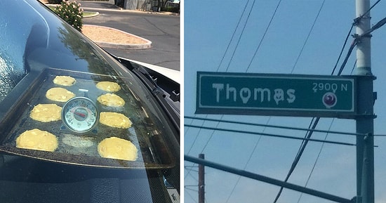 Температура в Аризоне бьёт все рекорды: люди постят фото плавящихся вещей