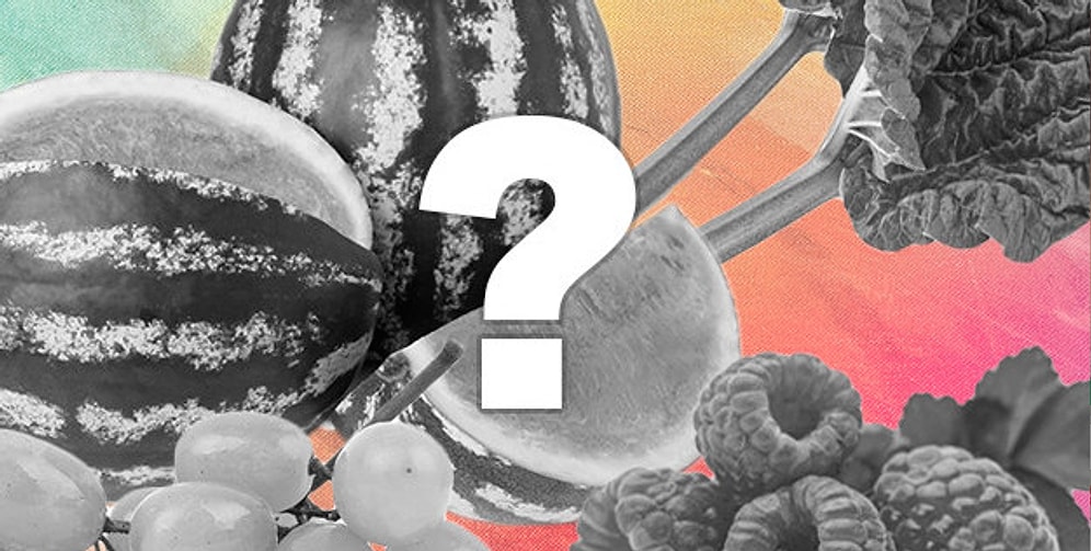 Тест: Сможете ли вы узнать фрукт или овощ в черно-белом цвете?