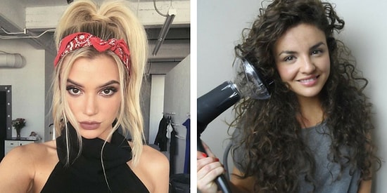 Sıcak ve Nem Yüzünden Başa Çıkılmaz Hale Gelen Saçları Yola Sokacak 12 Pratik Model