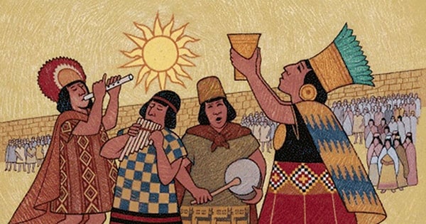 13. Инки приносили людей в жертву