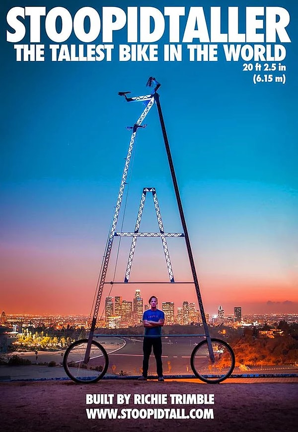 6. Модель Stoopidtaller, внесенная в Книгу рекордов Гиннеса