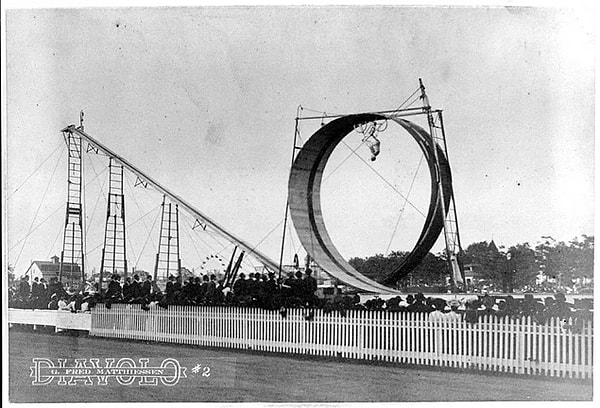 13. Безумное велосипедное представление в 1905 году